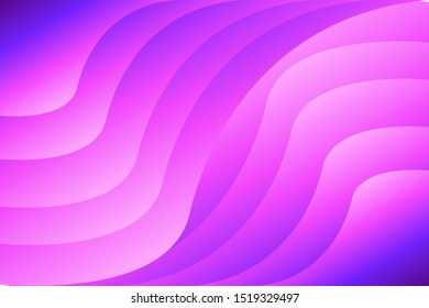 Vivid colorful gradient background vector template with abstract fluid shapes
