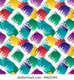 Vivid colorful repeating abstract seamless background