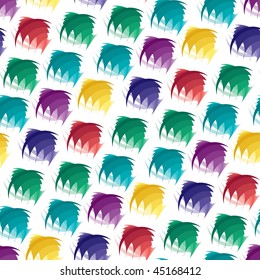 Vivid colorful repeating abstract seamless background