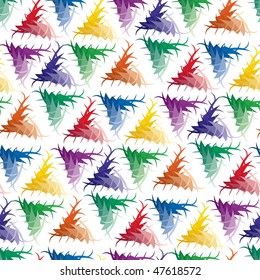 Vivid colorful repeating abstract seamless background