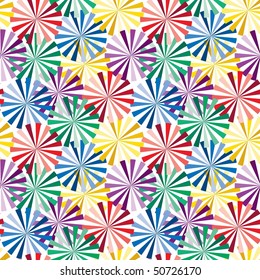 Vivid colorful repeating abstract seamless background