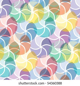 Vivid colorful repeating abstract seamless background