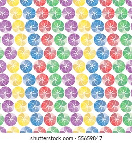 Vivid colorful repeating abstract seamless background