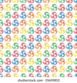 Vivid colorful repeating abstract seamless background