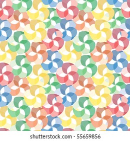 Vivid colorful repeating abstract seamless background