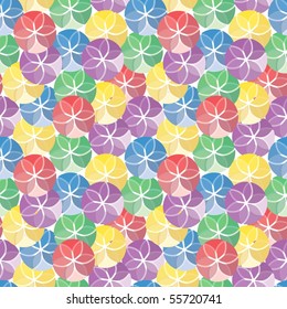 Vivid colorful repeating abstract seamless background
