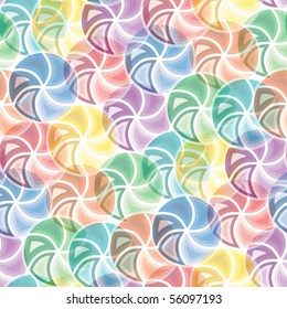Vivid colorful repeating abstract seamless background