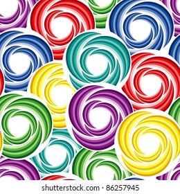 Vivid colorful repeating abstract seamless background
