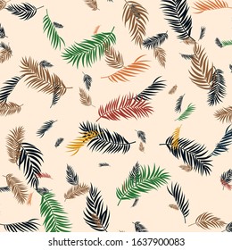 Vivid colorful Textile Print Design.High-quality print dress objects tailored with trendy summer colors and flowers seamless pattern.Can be used on t-shirts, hoodies and any other merchandise.
