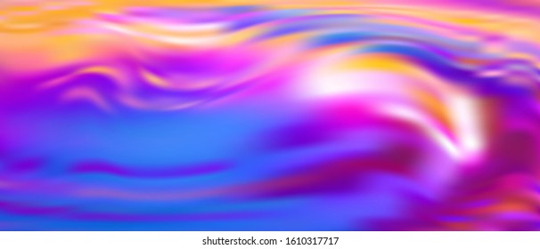 Vivid colors liquid fluid gradient abstract vector bacground. Blue purple red orange fluid gradient poster or website backdrop.