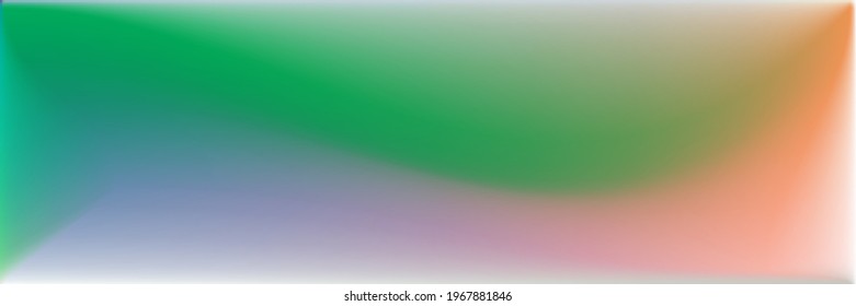 Vivid Dark Bright Wavy Gradient Mesh. Water Colorful Wavy Gradient Mesh. Vibrant Trendy Background. Blank Color Smooth Surface Backdrop. Natural Rainbow Multicolor Blurred Texture Illustration.