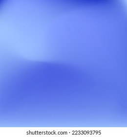 Vivid Dark Wavy Sky Fluid Background. Pastel Dynamic Bright Colorful Water Smooth Surface. Curve Blurred Vibrant Color Light Swirl Gradient Mesh. Cold Liquid Ocean Indigo Blue Gradient Background.