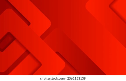 A vivid and dynamic red gradient background with overlapping geometric shapes, conveying a modern and bold design aesthetic perfect for creative and professional uses.