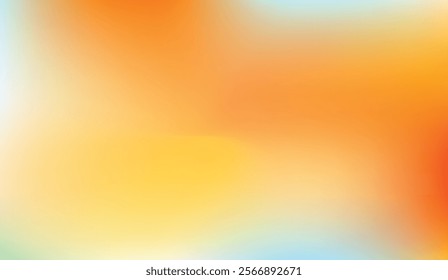 Vivid gradient background with warm orange and yellow hues blending into soft edges, creating a vibrant and energetic abstract visual. Perfect for digital and artistic uses