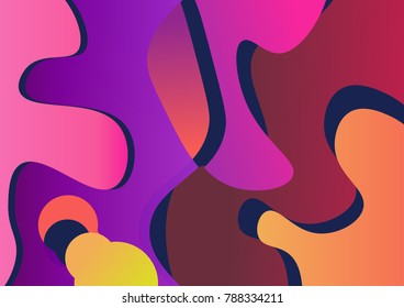 vivid gradient melt background,Chinese new year tone,for presentation,web,banner ,vector illustration,abstract jigsaw concept