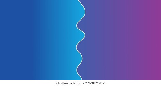 A vivid gradient seamlessly merges multiple hues, a visual exploration of color theory and abstract design.