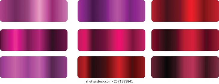 Vivid gradient spheres. Minimalist multicolor vector eps10