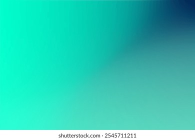 A vivid gradient transition from blue to green, creating a serene and modern aesthetic. Perfect for design backdrops, presentations, digital art, and creative projects needing a calming effect.