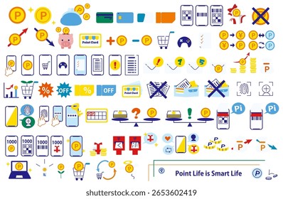Ícones vívidos para a vida no Smart Point