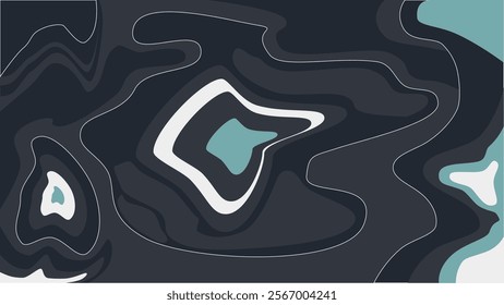Vivid Liquid Abstract: Dynamic Flowing Colors Background