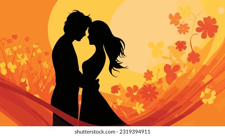 Vivid Love: Bold Colors of Affection