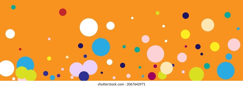 Vivid Multicolor Bright Play Rainbow Kids Textile. Indigo White Vibrant Yellow Purple Print. Beige Pink Children Color Pastel Wallpaper. Dark Circles Red Green Violet Blue Background.