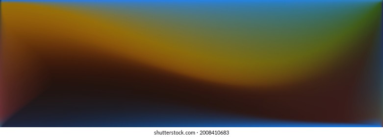 Malla de gradiente ondulada multicolor. Fondo de la superficie lisa del Neon del arcoiris. Fondo de diseño de color oceánico. Ilustración De La Superficie Suave Del Mar Oscuro. Malla de gradiente ondulado de color agua.