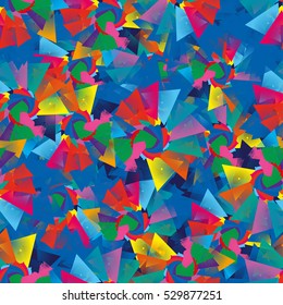 Vivid multicolored seamless pattern.
