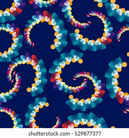 Vivid multicolored seamless pattern.