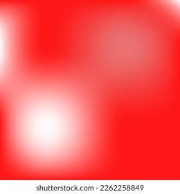 Vivid Neon Vector White Gradient Mesh. Light Bright Trendy Fashion Smooth Surface. Vibrant Watercolor Smooth Color Gradient Backdrop. Liquid Spotlight Multicolor Red Blurry Background.