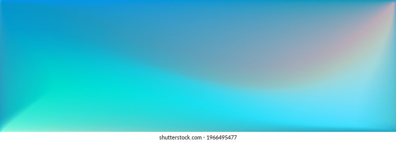 Vivid Ocean Horizontal Lines Backdrop. Vibrant Indigo Wavy Gradient Mesh. Bright Water Wavy Gradient Mesh. Turquoise Multicolor Blank Smooth Surface Illustration. Dark Original Background.
