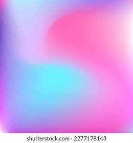 Vivid Pastel Curve Color Water Wallpaper. Bright Vibrant Sky Fluid Dynamic Swirl Gradient Mesh. Wavy Colorful Liquid Cold Blurry Texture. Light Multicolor Pink Blurred Neon Gradient Background.