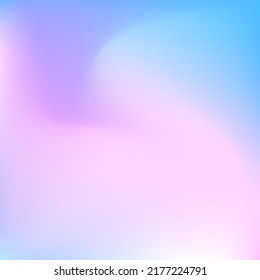 Vivid Pastel Dynamic Neon Multicolor Background. Liquid Colorful Blurred Wavy Cold Gradient Backdrop. Water Light Curve Fluid Bright Swirl Gradient Mesh. Vibrant Sky Color Pink Design Pic.