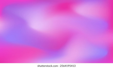 Vivid Pink and Purple Gradient Background, Modern Romantic Design