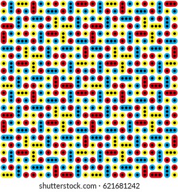 vivid psychedelic image,color tile