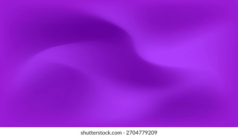 Fundo abstrato roxo vivo com padrões de onda fluente.