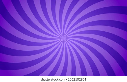 Vivid purple spiral swirl background with radiating curved lines, offering a bold, dynamic, and modern abstract design.
