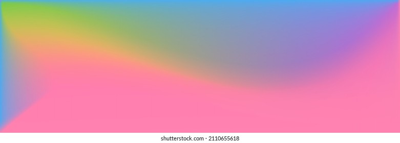 Malla gradiente de ondulación Vivid Rainbow Wavy. Fondo de la Oficina Natural del Océano. Ilustración de la superficie lisa de color marino. Marco de diseño moderno en agua en blanco. Malla de degradado ondulada multicolor vibrante.