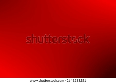 Vivid Red Gradient Abstract Background With Smooth Darkening