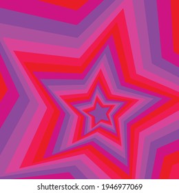 Vivid red lilac violet radiant dizzi radial active spin spiral rotate five point visual zoom down increase center artist template. Twirl rise cheer joy move unit state fest greet card fond text space