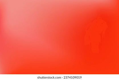 Vivid red neon gradient background.Blood dark pink blurred wave.Fashionable vibrant color.Colorful illustration in abstract style.