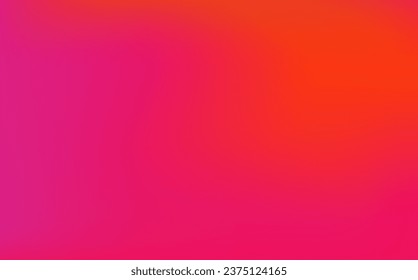 Vivid red neon gradient background.Blood dark pink blurred wave.Fashionable vibrant color.Colorful illustration in abstract style.