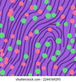 Vivid Repetitive Classic Decorative Organic Vector. Gradient Endless Contemporary Beauty Element, Seamless Backdrop. Pink Continuous Abstract Fresh Fabrics Texture. 