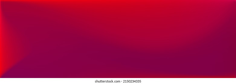 Vivid Rose Dark Wavy Gradient Mesh. Blank Color Wavy Gradient Mesh. Neon Vibrant Blank Original Background. Red Vibrant Horizontal Lines Backdrop. Color Bright Blood Blurred Texture Illustration.