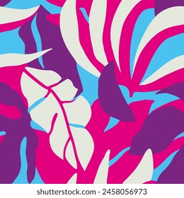 Vivid Seamless Contemporary Decorative Surface Vector. Dark Repetitive Doodle Plant Invitation, Seamless Wallpaper. Yellow Seamless Elegant Natural Fabrics Background. 