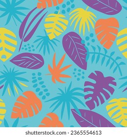 Vivid Seamless Doodle Artistic Lines Design. Light Repetitive Decoration Jungle Fabrics, Seamless Backdrop. White Endless Color Simple Illustration Art. 