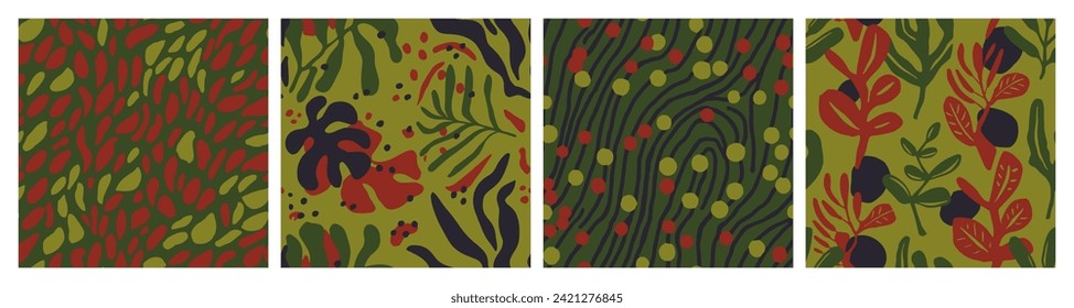 Vivid Seamless Doodle Blossom Decor Art. Pastel Repetitive Fashion Beach Paint, Seamless Pattern. Black Endless Elegant Artistic Textile Texture. 