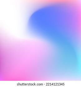Vivid Sky Liquid Colorful Light Wallpaper. Blurred Color Curve Cold Vibrant Gradient Background. Wavy Dynamic Pastel Pink Design Pic. Bright Fluid Water Neon Multicolor Swirl Gradient Mesh.
