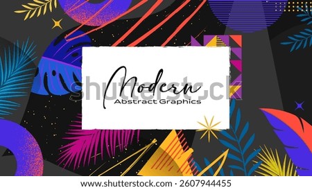 Vivid Style Beach Poster. Neon Game and Sport Graphics Template. Best Travel Design Style Background. Amazing Clean Innovative Banner Artwork. 