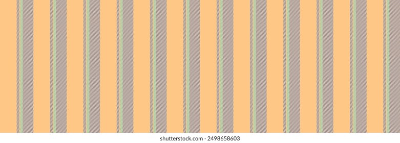 Vivid texture textile vertical, christmas ornament stripe vector lines. Uniform fabric background pattern seamless in orange and blue colors palette.